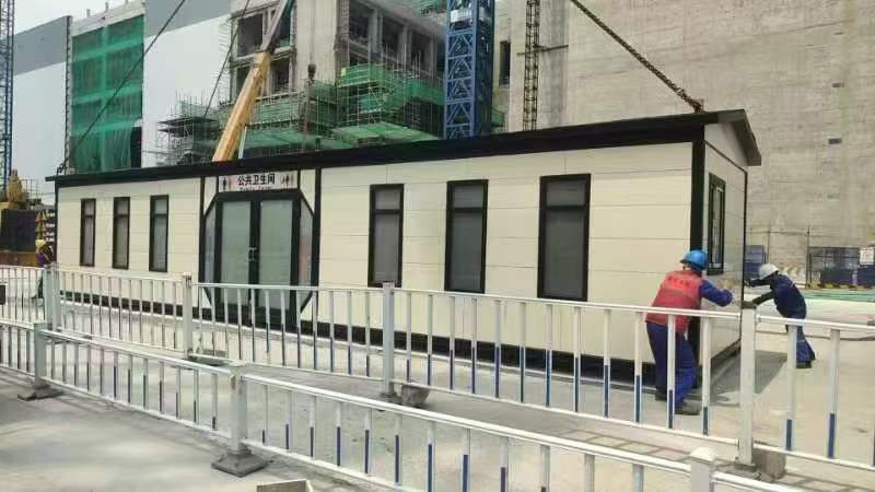 福建漳州核電站移動(dòng)廁所